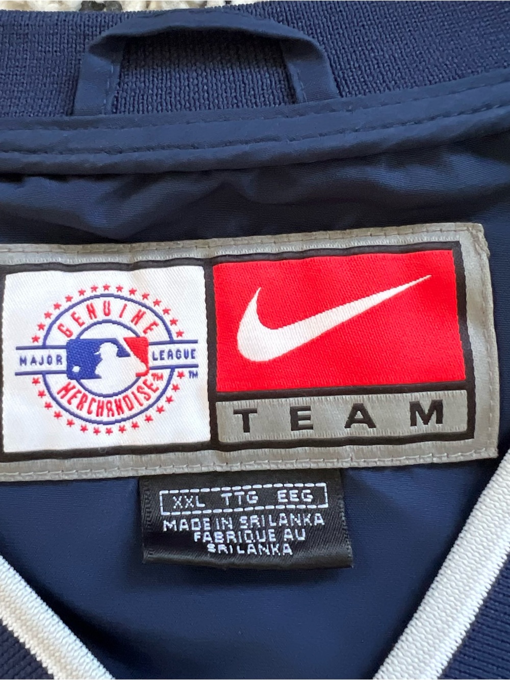 Nike Team MLB Yankees Pullover Windbreaker Warm Up Jacket Men’s Size XXL - Picture 6 of 16